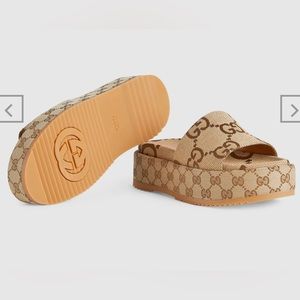 Gucci Angelina Women’s Platform Slide Sandal